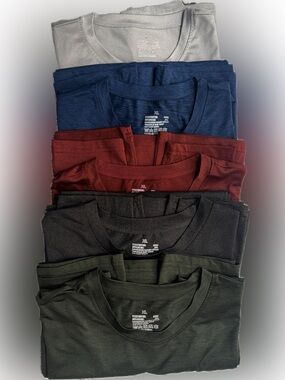 Long Sleeve Crewneck Shirt Bundle